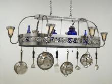 Hi-Lite MFG Co. H-87Y-D-BR47/A-GLD SS - POT RACK COLLECTION