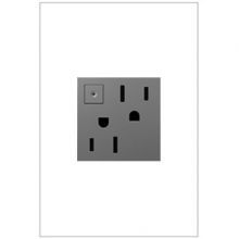 Legrand ARPS152M4 - adorne 15A Energy-Saving On/Off Outlet, Magnesium