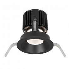 WAC US R4RD1T-W830-BK - Volta Round Shallow Regressed Trim with LED Light Engine