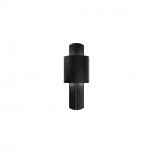 WAC US WS-W32514-35-BK - Piston Outdoor Wall Sconce