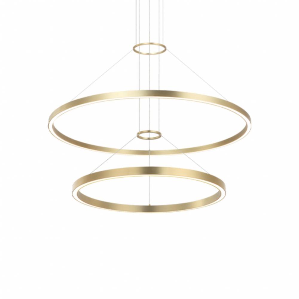 O'Hara Brushed Gold Chandelier