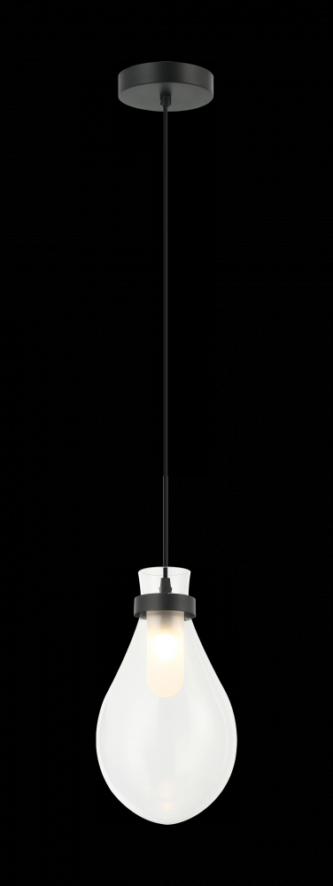 Seranna Matte Black Pendant