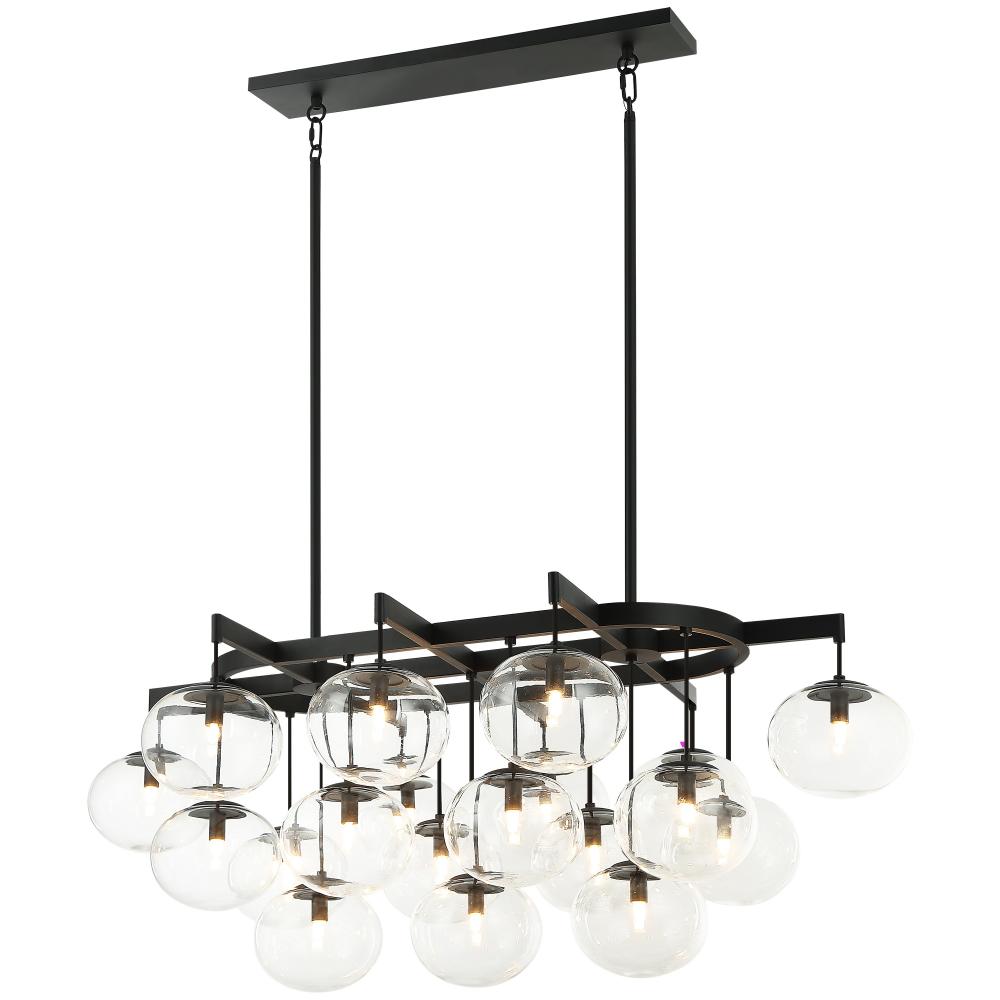 Bulbus Matte Black Pendant