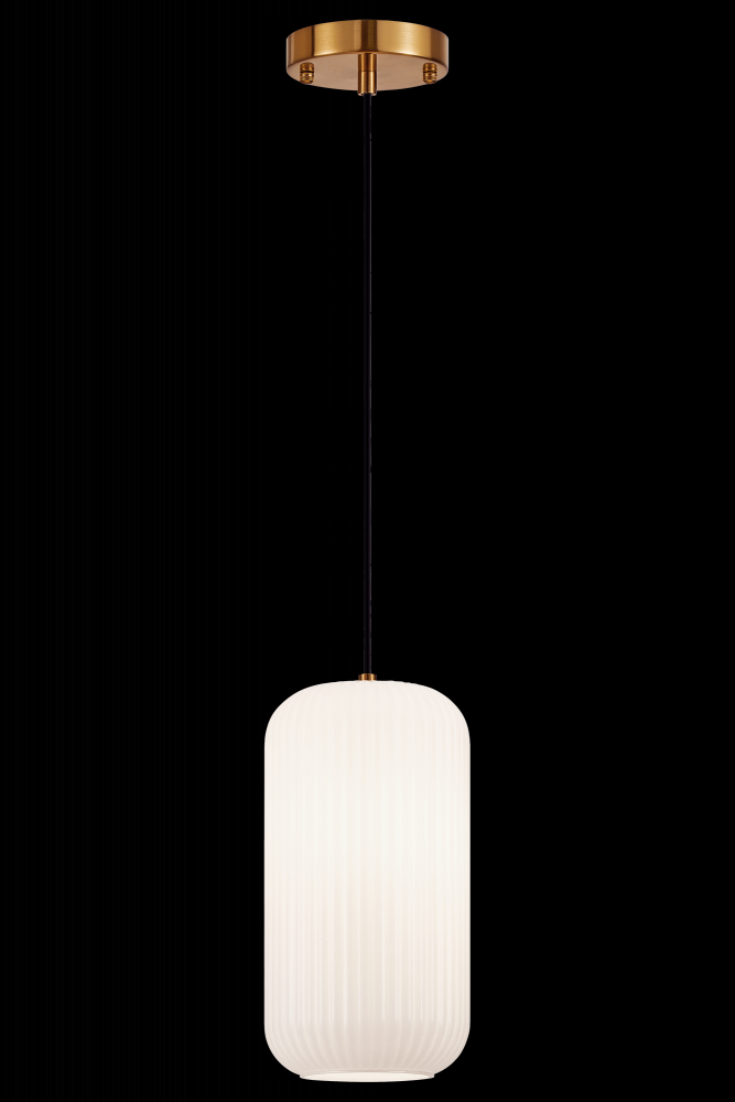 Charismo Aged Gold Brass Pendant