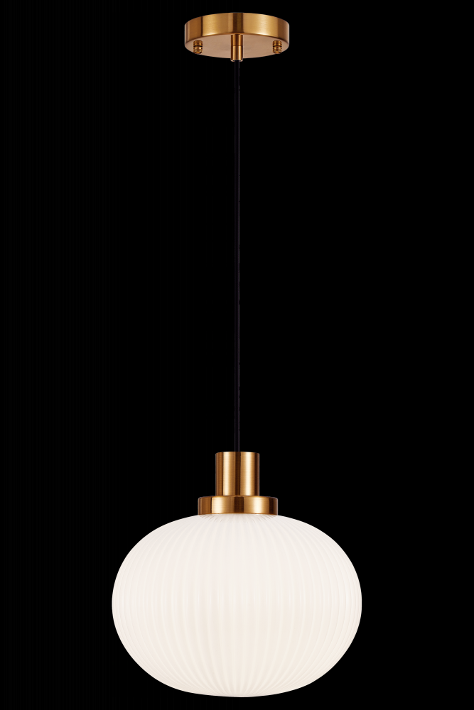 Charismo Aged Gold Brass Pendant