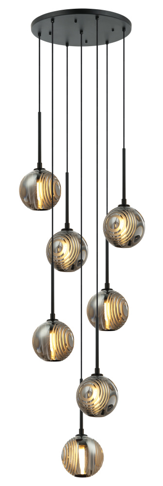 Jemyca Matte Black Pendant