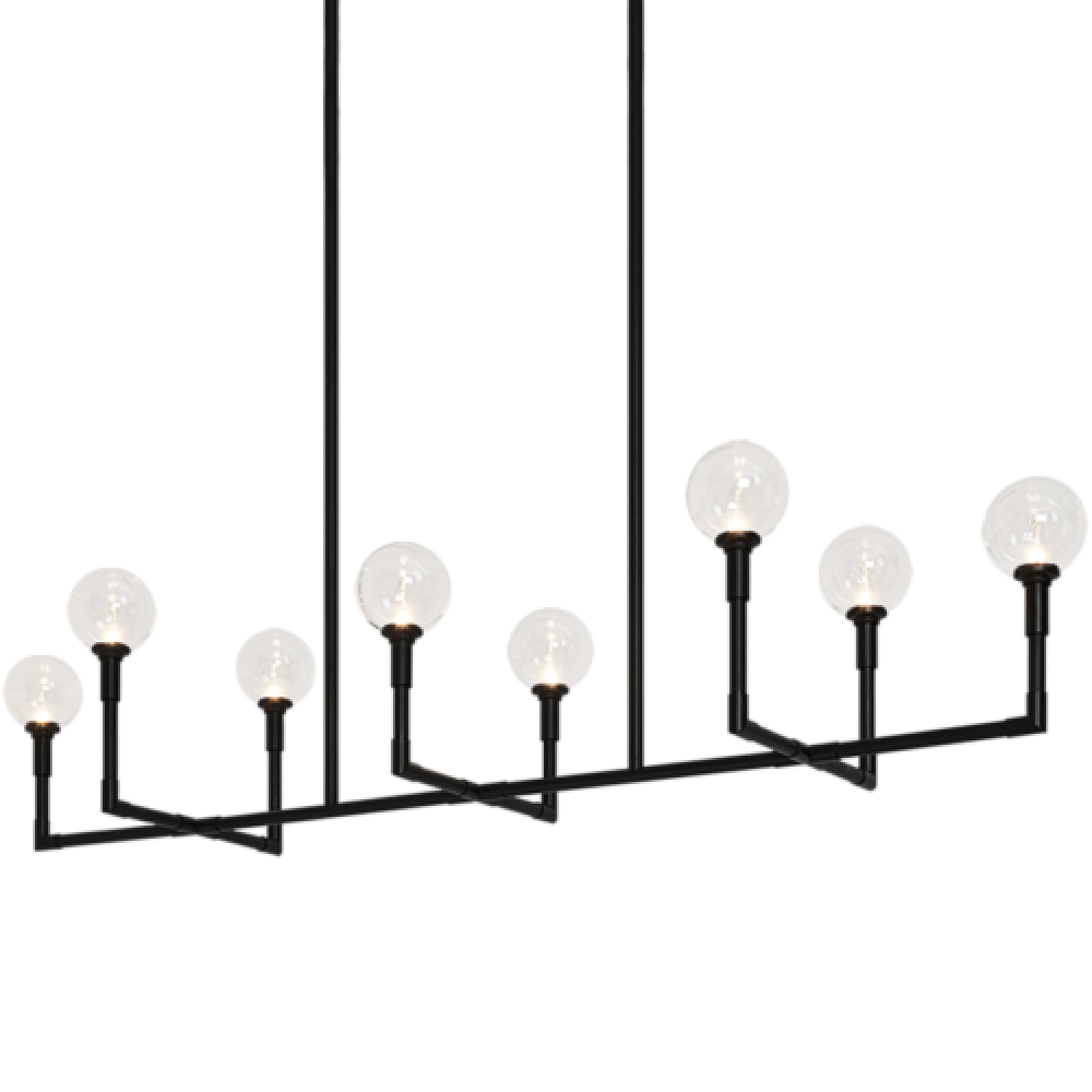 Candlestix Black Chandelier