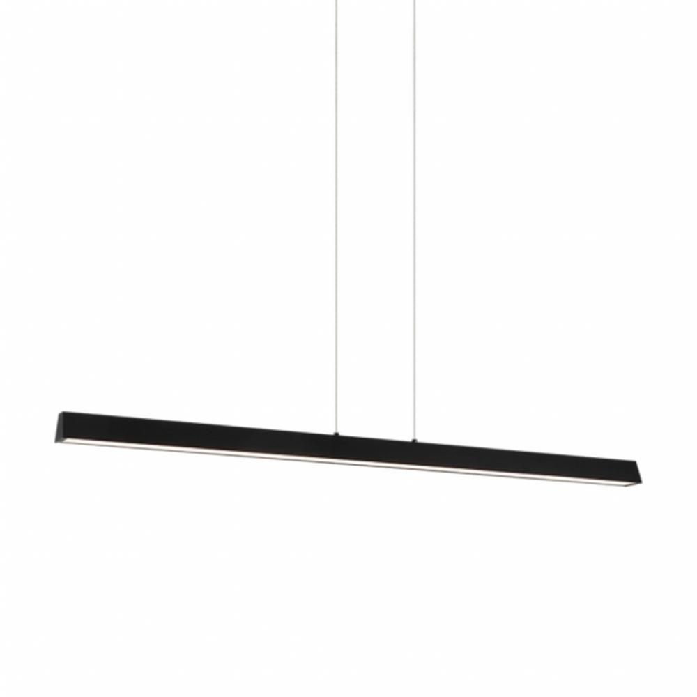 Isosceles Matte Black Chandelier