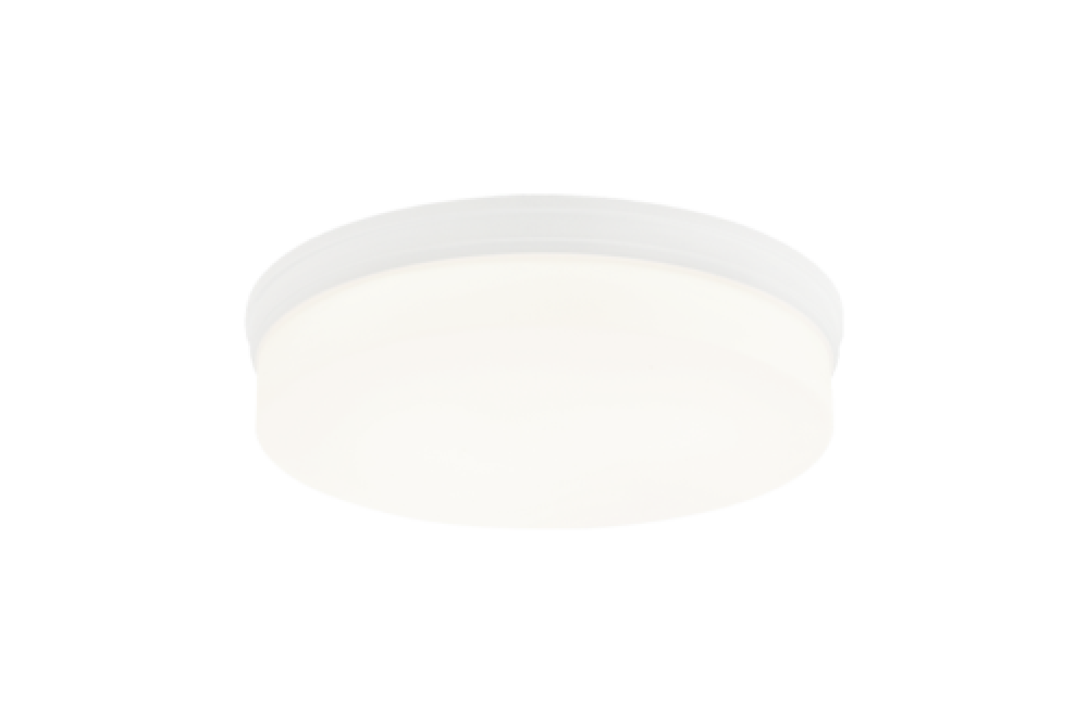 Circian Matte White Flush Mounts