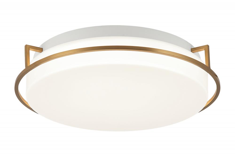 Brammerton Aged Gold Brass Wall Sconce
