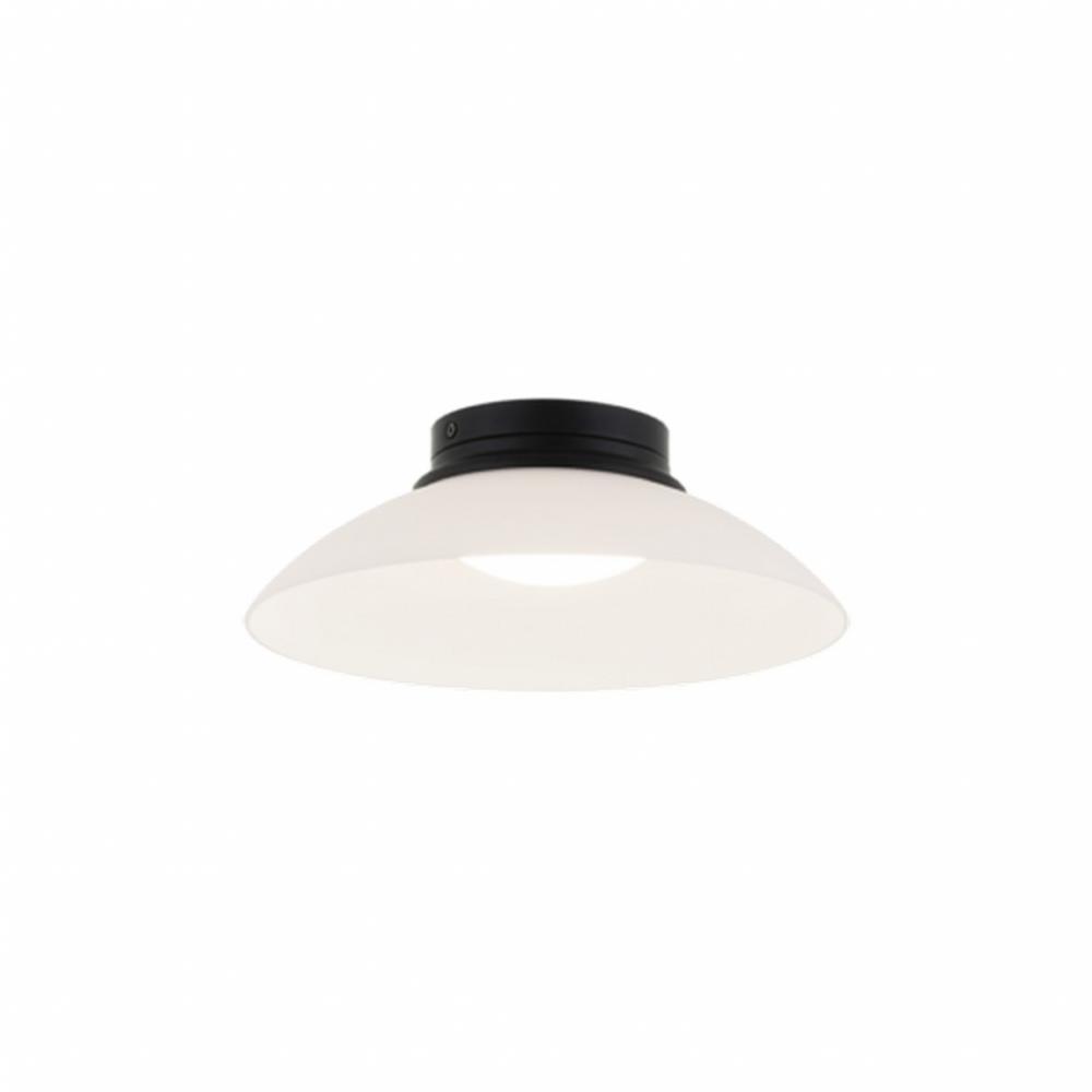 Luna Matte Black Flush Mounts