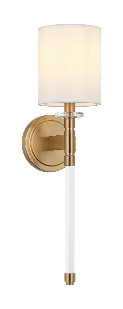 Fairburn Aged Gold Brass Wall Sconce