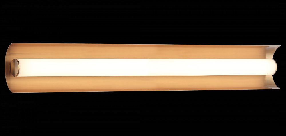 Norvan Aged Gold Brass Wall Sconce