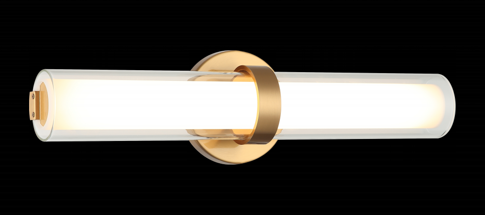 Satchie Aged Gold Brass Wall Sconce