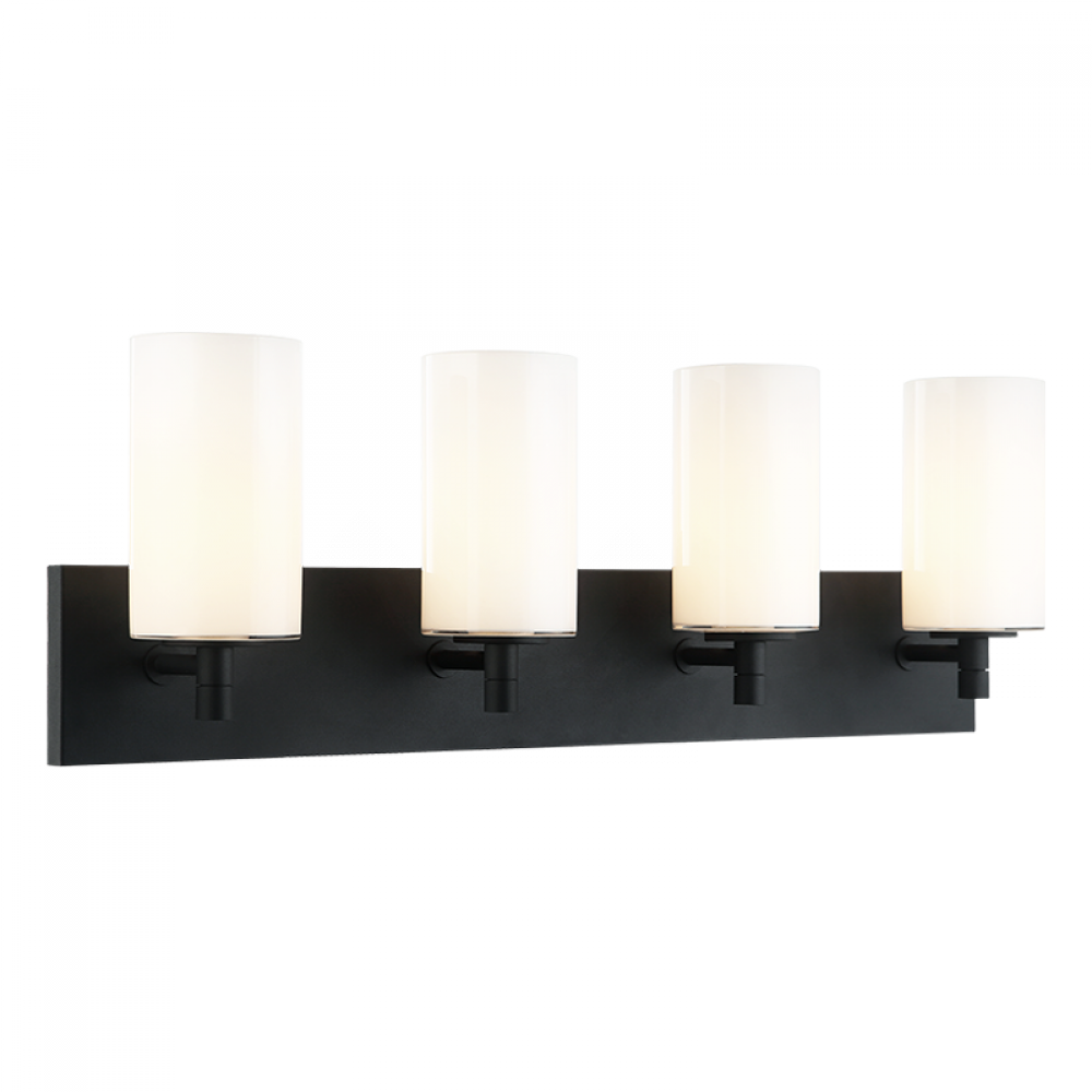 Candela Matte Black Wall Sconce