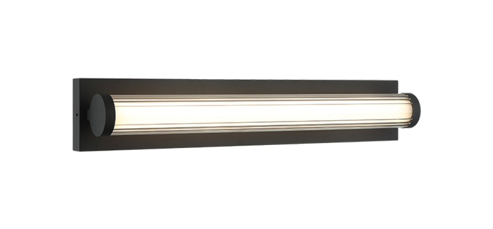 Athena Matte Black Wall Sconce