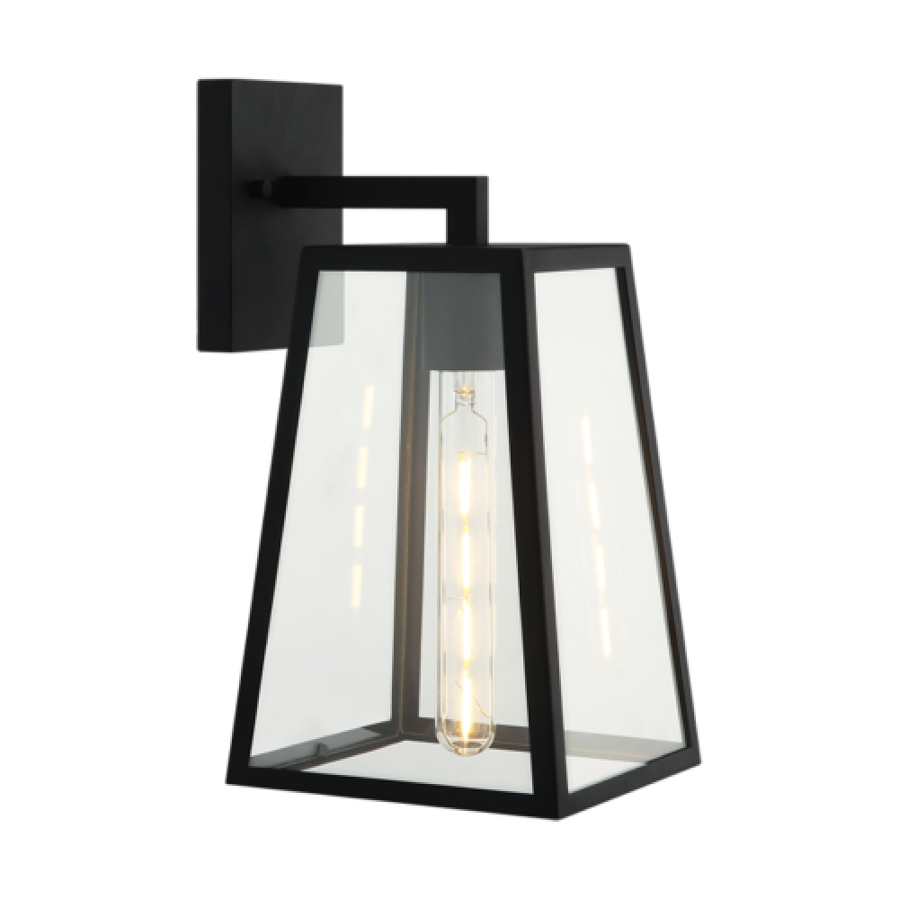 Denzil Matte Black Outdoor Lighting