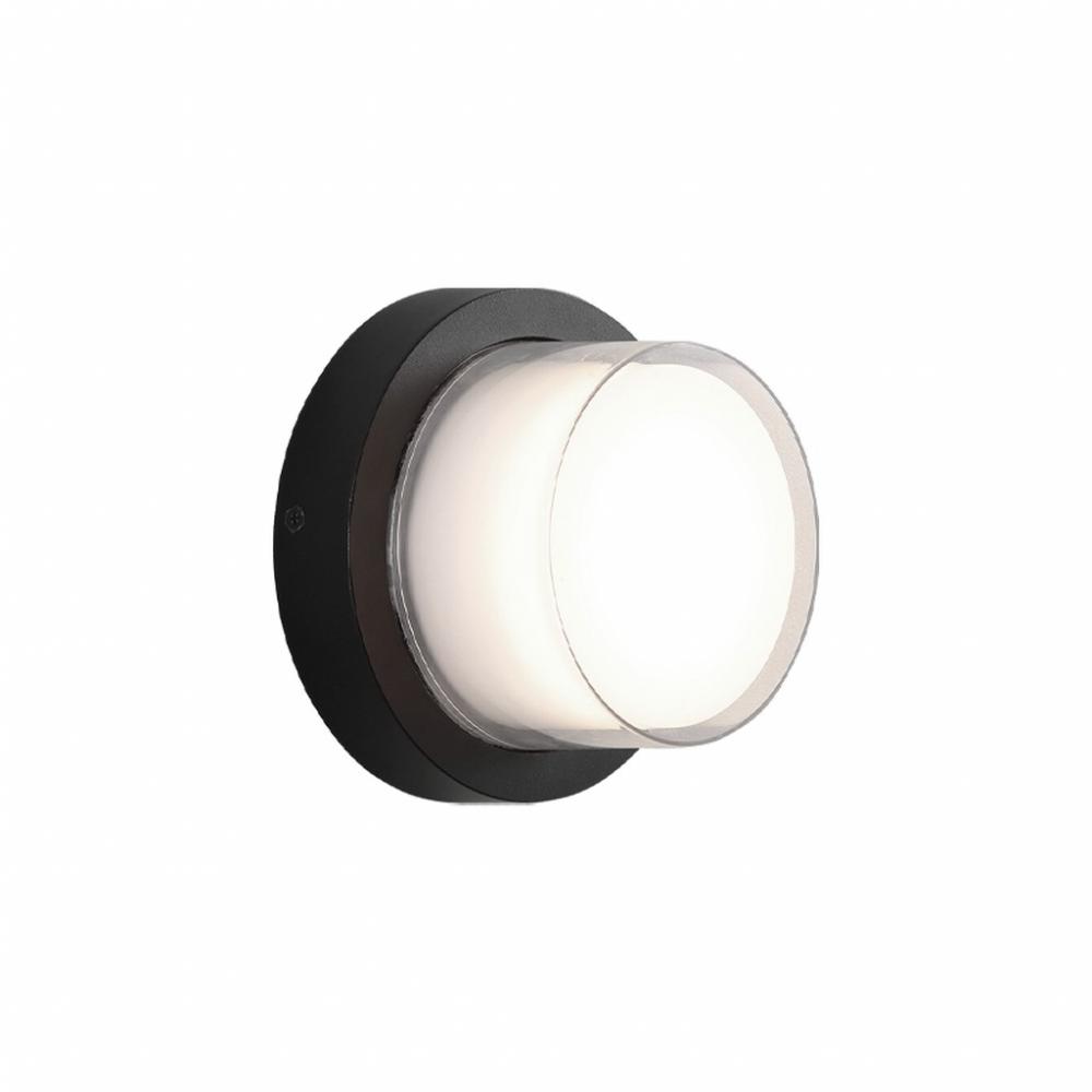 Syvana Matte Black Wall Sconce