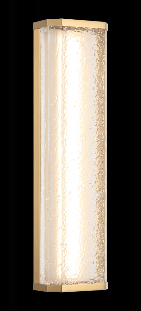 Aislynn Aged Gold Brass Wall Sconce