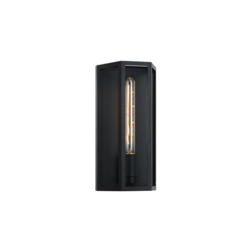 Creed Matte Black Wall Sconce
