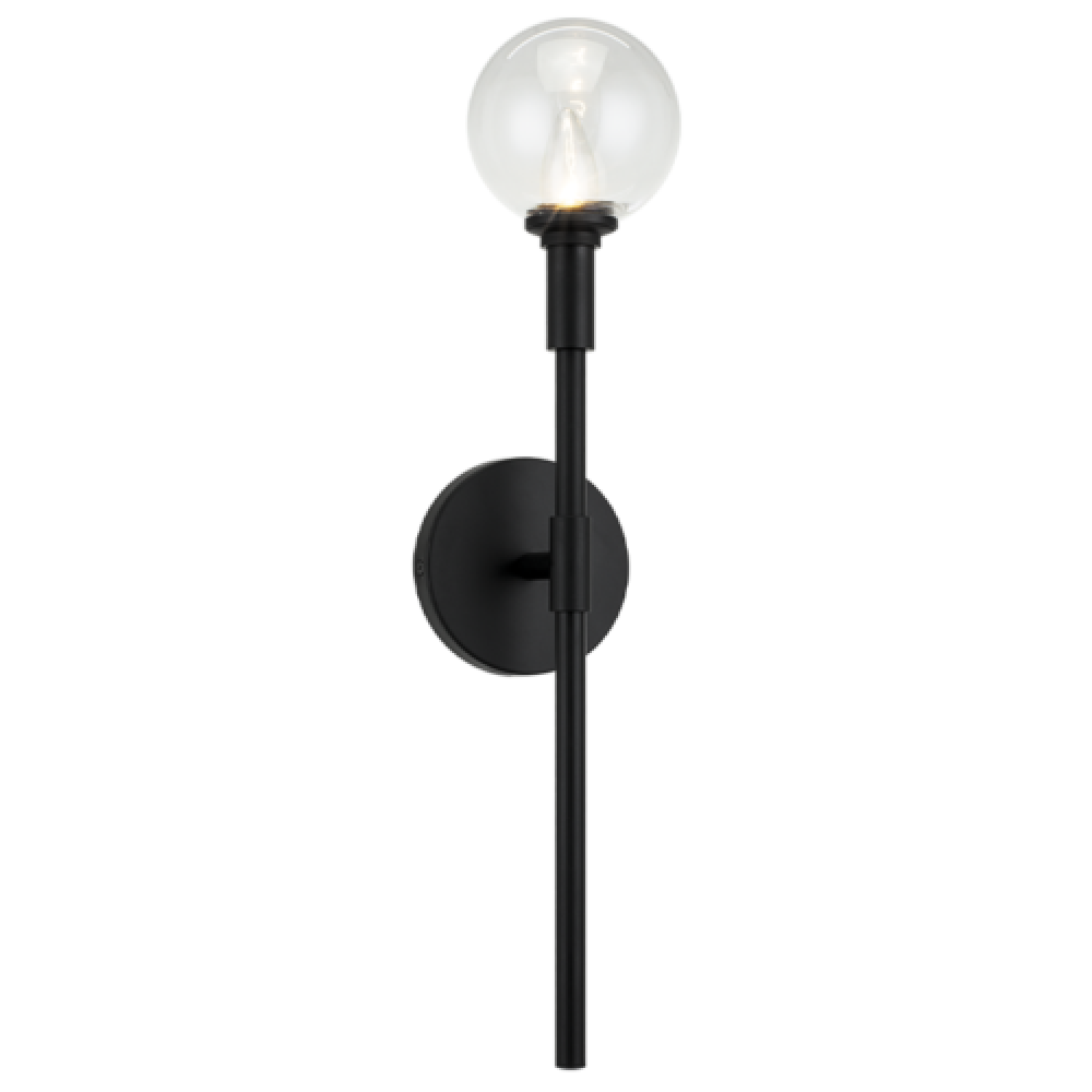 Candlestix Black Wall Sconce