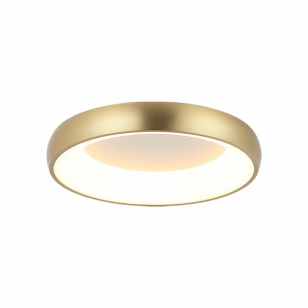 Maverick Brushed Gold Flush Mounts