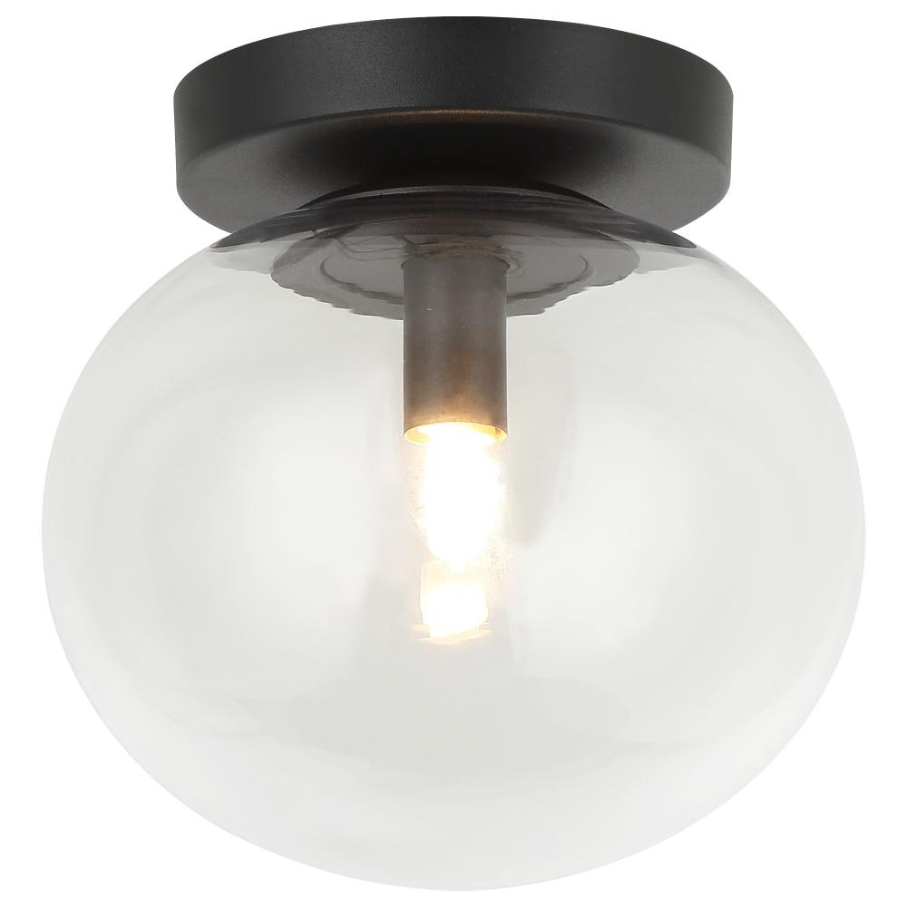 Bulbus Matte Black Ceiling Mount