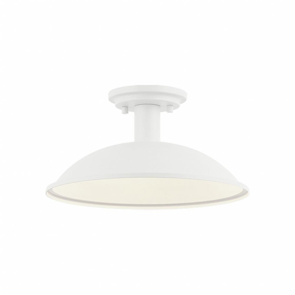 Farmley Matte White Outdoor Lighting