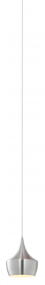 Mulinare Collections Brushed Nickel Pendant