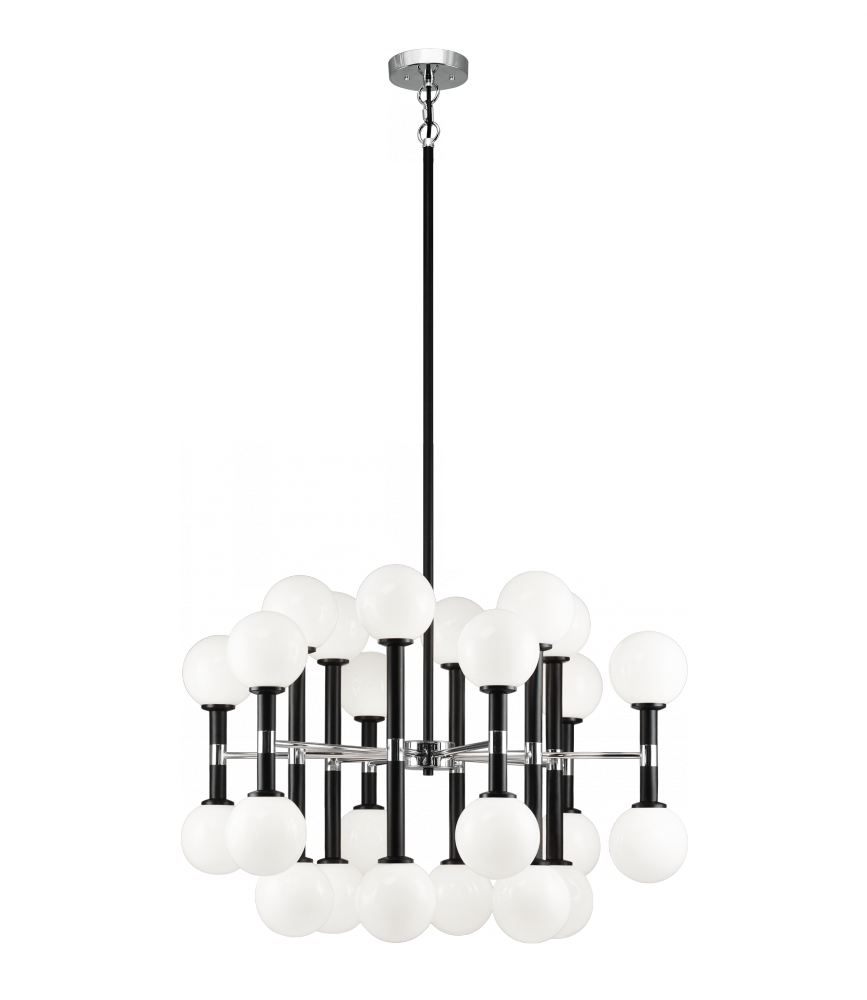 Stellar Black Chandelier