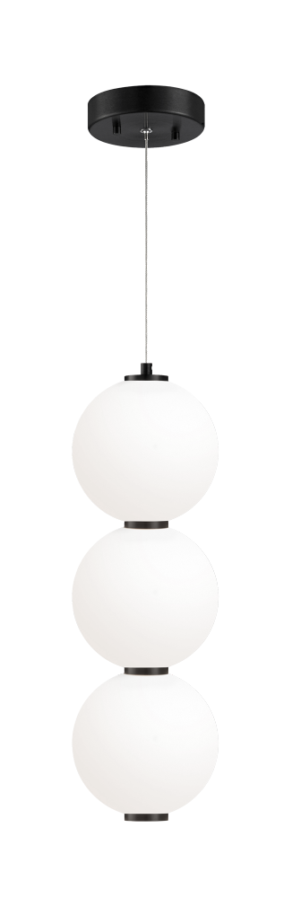 Dango Oxidized Black Pendant
