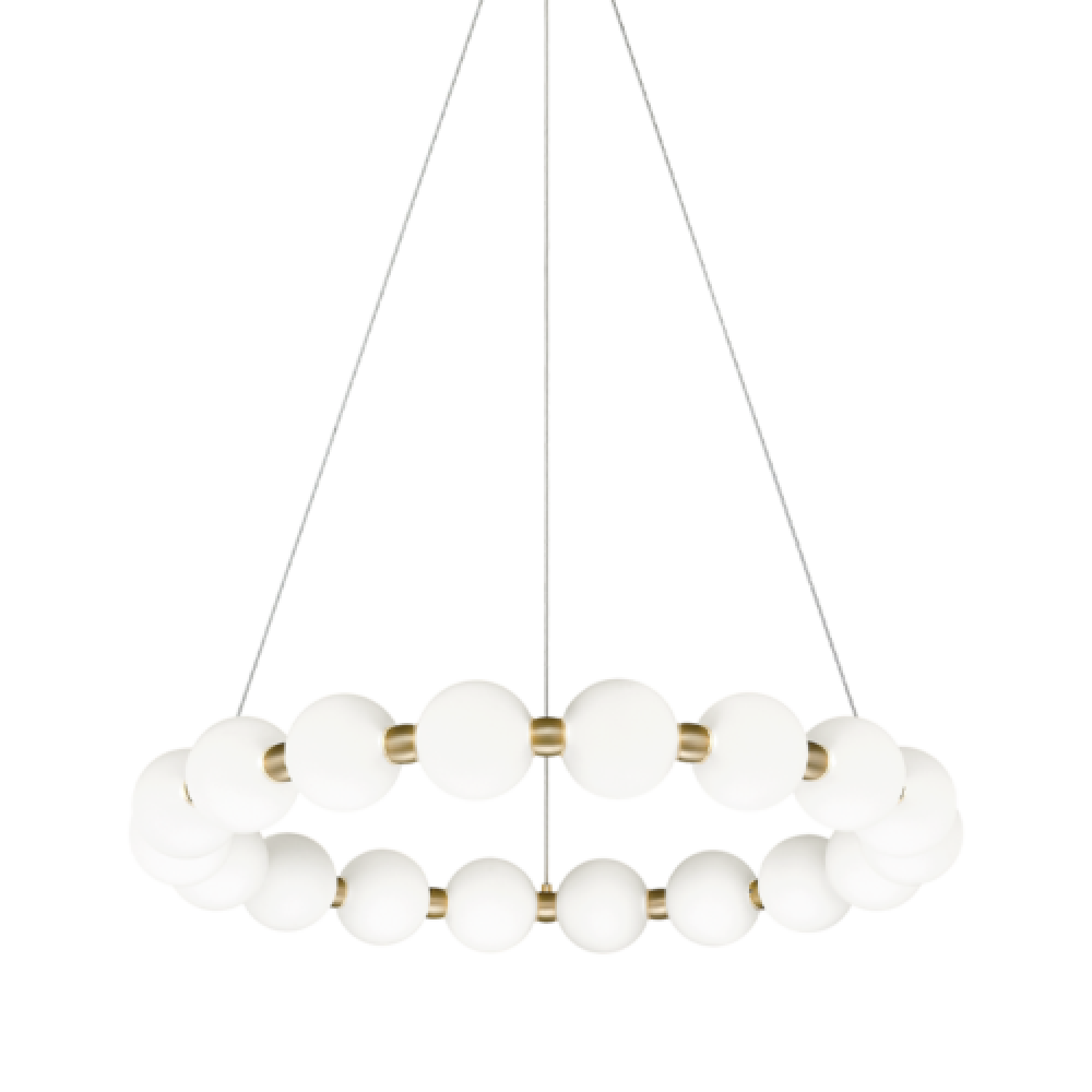 Oni Oxidized Gold Chandelier