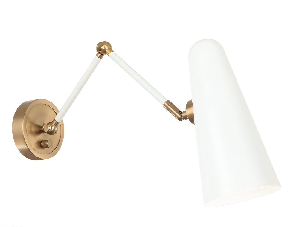 Blink White Wall Sconce