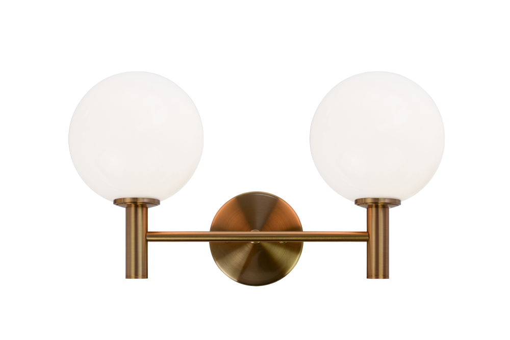 Cosmo Aged Gold Brass Wall Sconce