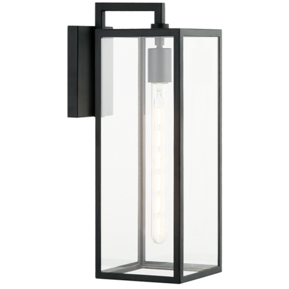 Camber Matte Black Outdoor Lighting