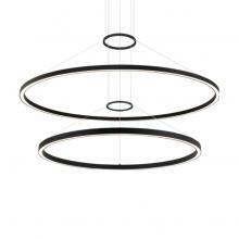 Matteo Lighting C30872MB - O'Hara Matte Black Chandelier