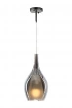 Matteo Lighting C37521MBSM - Jericho Matte Black Pendant