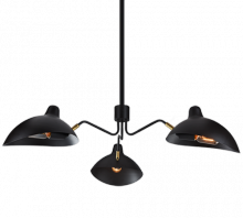 Matteo Lighting CX57903BZ - Droid Bronze and Brushed Gold Pendant