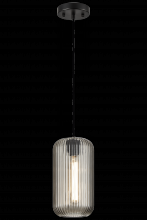 Matteo Lighting C61002BKSM - Charismo Black Pendant