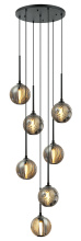 Matteo Lighting C61607MBSM - Jemyca Matte Black Pendant
