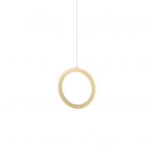 Matteo Lighting C66112BG - Victoria Brushed Gold Pendant