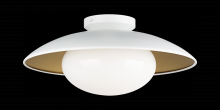 Matteo Lighting M13121WHOP - Hatley White Ceiling Mount