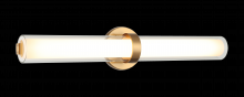 Matteo Lighting S03524AG - Satchie Aged Gold Brass Wall Sconce
