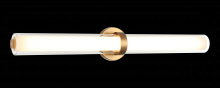 Matteo Lighting S03530AG - Satchie Aged Gold Brass Wall Sconce