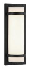Matteo Lighting S15818MB - Brampton Matte Black Wall Sconce