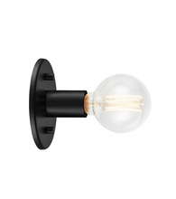 Matteo Lighting WX54911BK - Kasa Black Wall Sconce / Ceiling Mount
