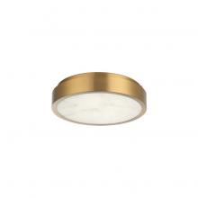 Matteo Lighting X05911AG - Marblestone Aged Gold Brass Ceiling Mount