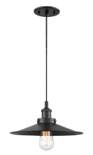 Matteo Lighting C46112BKBK - Bulstrode's Workshop Black Pendant