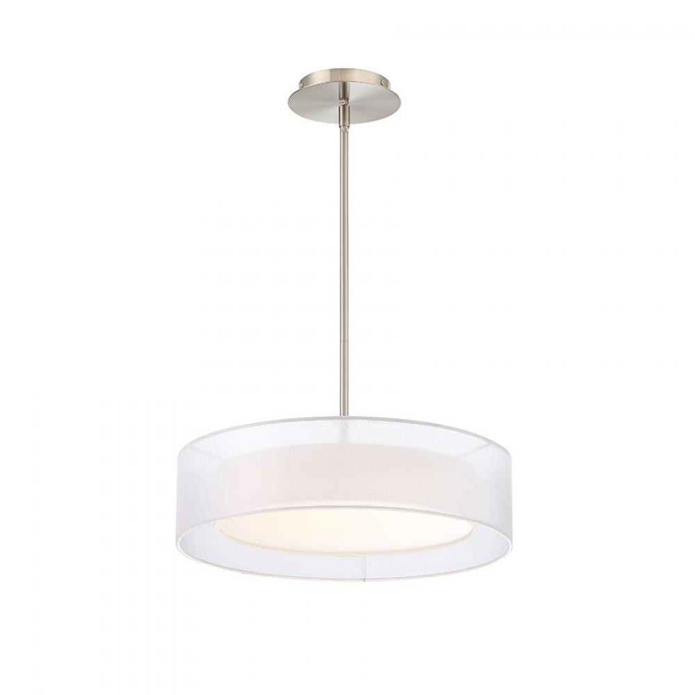 led drum pendant light