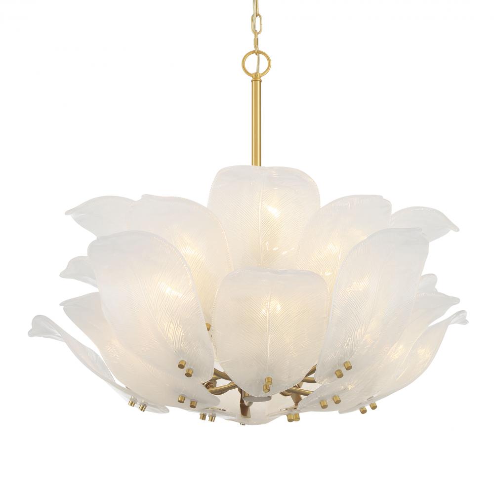 ORCHID - 10 LIGHT PENDANT